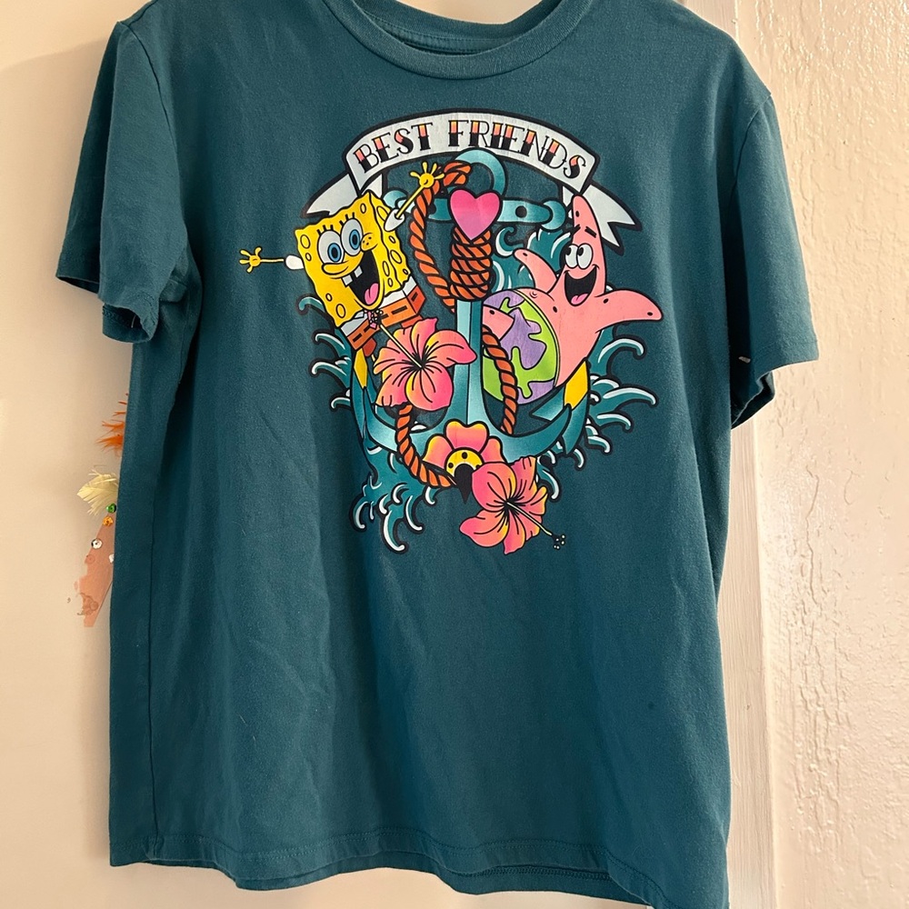 SpongeBob Tshirt juniors size large